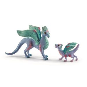 Schleich Bloemendraak met kleintje 70592