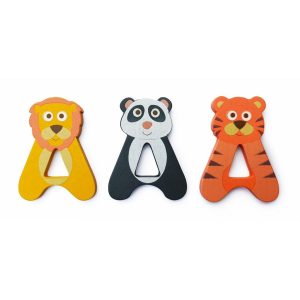 Scratch letter A leeuw