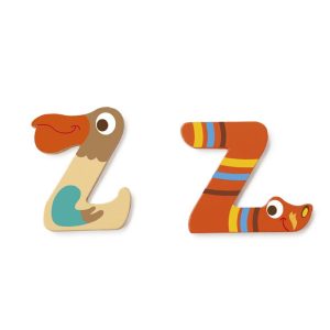 Scratch letter Z oranje slang