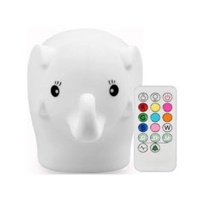 Siliconen nachtlampje olifant