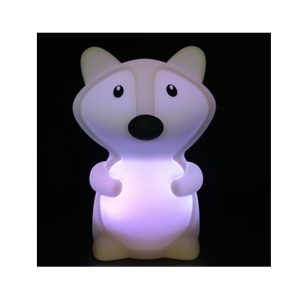 Siliconen nachtlampje Vos