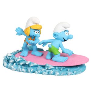 Smurf en smurfin surfen