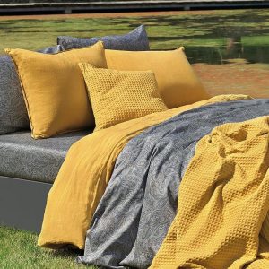 Dekbedovertrek katoen satijn – Stelvio Donkergrijs