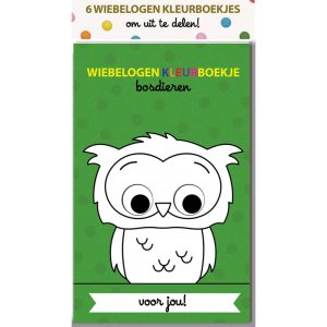 Wiebelogen Kleurboekjes – Bosdieren