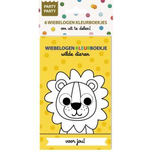 Wiebelogen Kleurboekjes – Wilde dieren