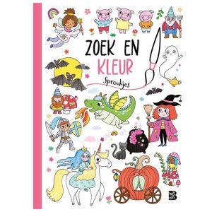Zoek en kleur sprookjes